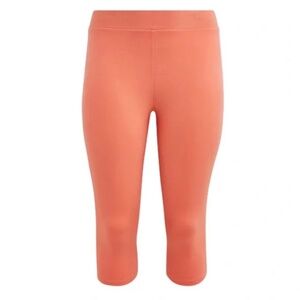 Torrid - High Waist Cotton Stretch Coral Capri Legging - 2X